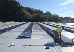 Commercial Solar Installation at Care Co